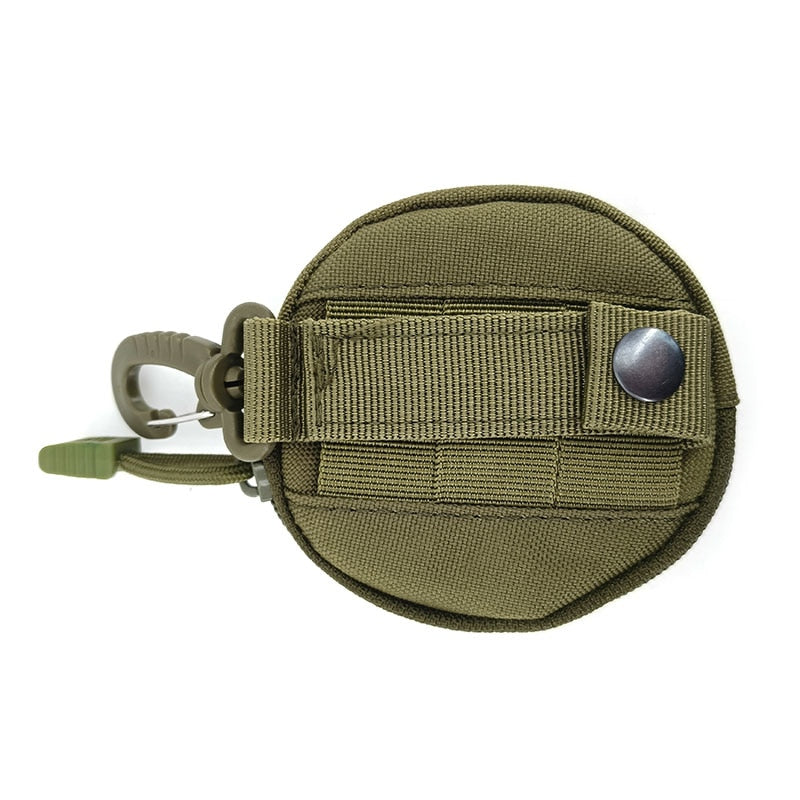 1000D Tactical Wallet Pocket Military Accessory Bag Portable Mini Money Coin Pouch Keys Holder Waist Bag for Hunting Camping