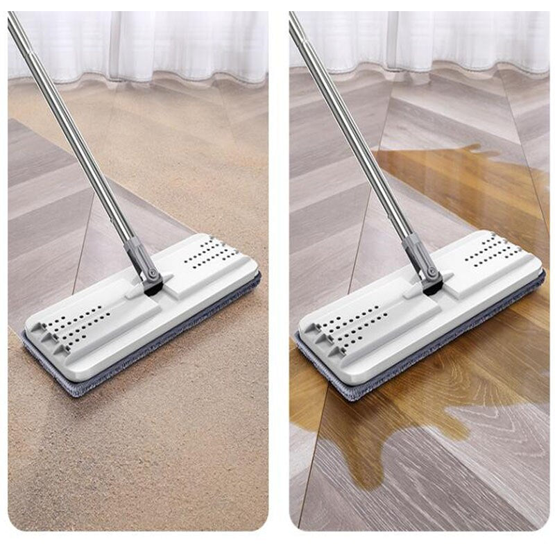 Free Shipping Mop With Bucket Microfiber Self-squeezer Easy To Drain For Window Washing Floors Mop Household Cleaning Tools