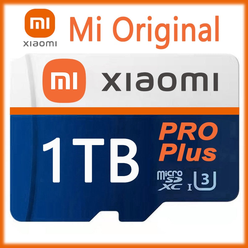 100% XIAOMI High Speed Large Capacity USB Drive Micro SD 32GB 64GB 128GB 256GB 512GB 1TB Micro SD SDHC Card 10 TF Memory Card