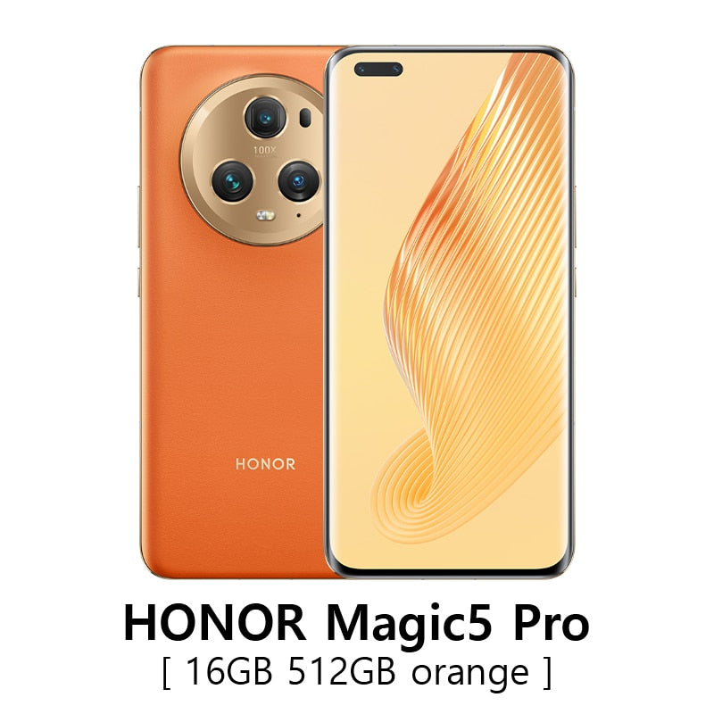 NEW Chinese Version HONOR Magic5 Pro smartphone HONOR Eagle Eye Camera The second generation of Snapdragon 8 flagship chip phone