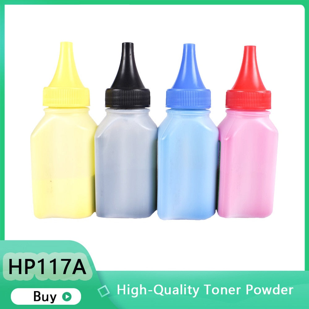 40G*4 117A Toner Powder Compatible for HP Laser for 117A W2070A W2071A W2073A W2072A Printers