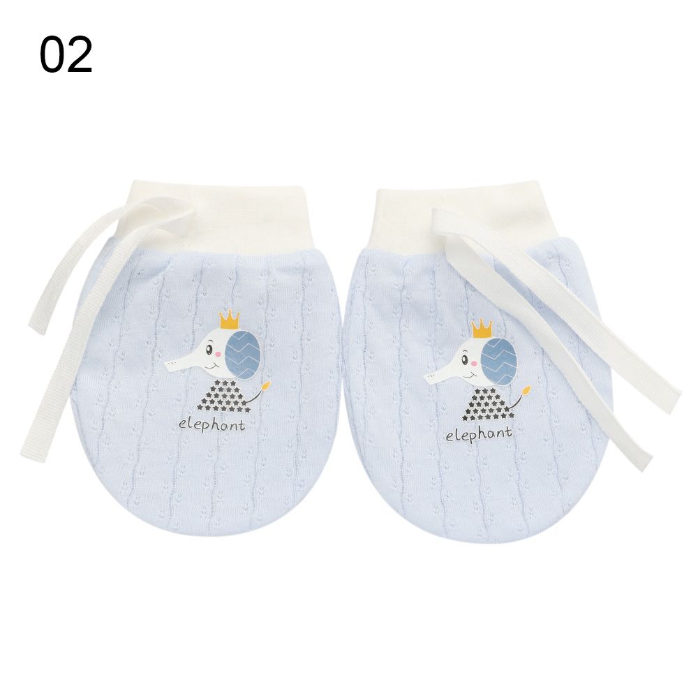 Breathable Infant Accessories Summer Newborn Mittens Full Glove Protection Face Scratch Baby Anti Scratching Gloves