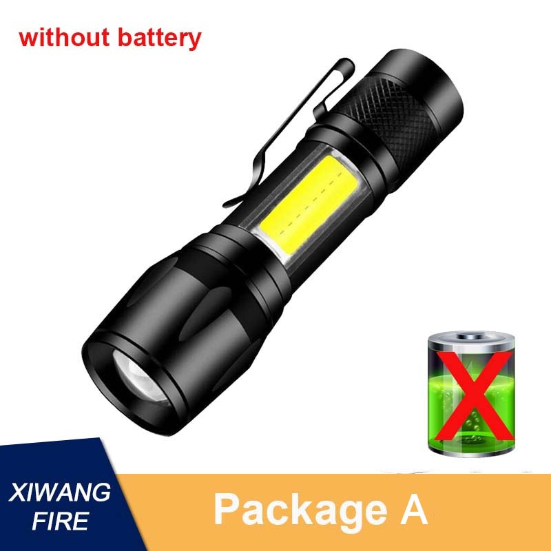 Mutifuction Portable USB Rechargeable Pocket Work Light Mini LED Keychain Light with Corkscrew Outdoor Camping Fishing Climbing