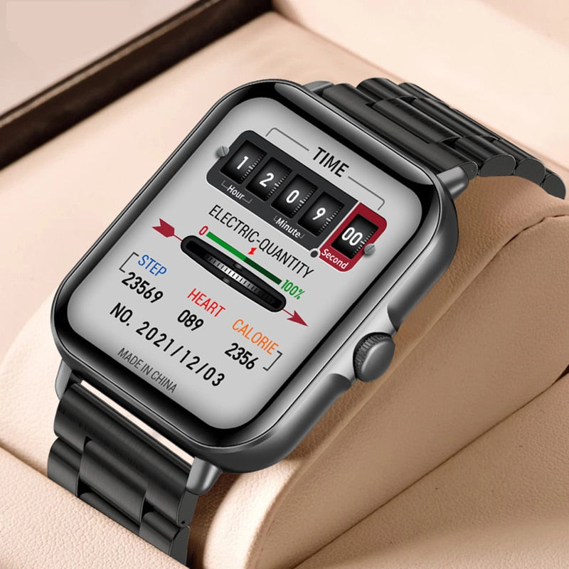 2022 Digital Smartwatch Sports Fitness Men's Women Smart Watch Waterproof Wrist Watches for Ladies Kids Xiaomi Huawei Smartphone