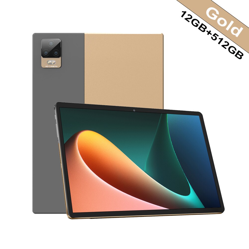 [World Premiere] New Arrivals Tablet Pad 5 Max Snapdragon 888 Android 11 12GB RAM 512GB ROM 2.5K LCD Screen Android Tablete 5