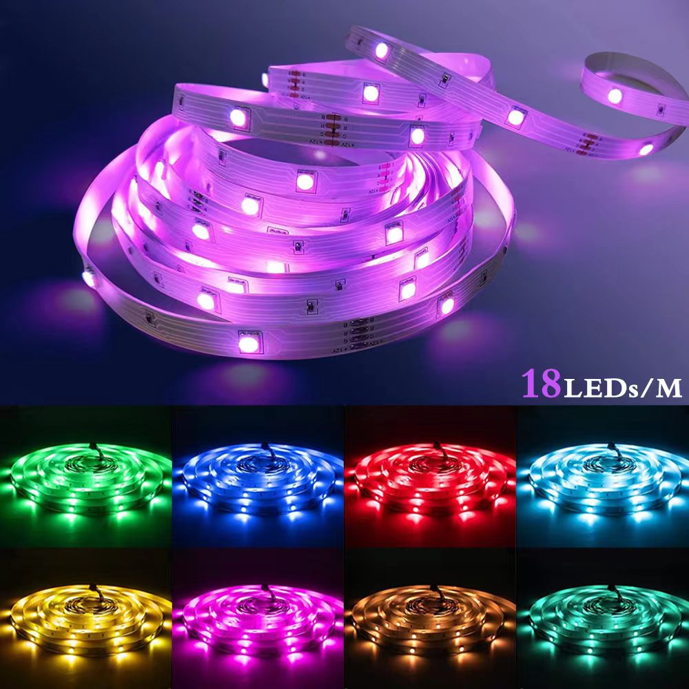 10M 5M Led Strip Light RGB Infrared Bluetooth ontroller luces Luminous Decoration For Living Room 5050 Ribbon Lighting Fita Lamp