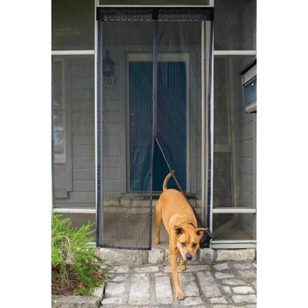 New Magnetic Screen Door Curtain Summer Anti Mosquito Insect Fly Bug No Punching Curtains Automatic Closing Door Screens Mesh