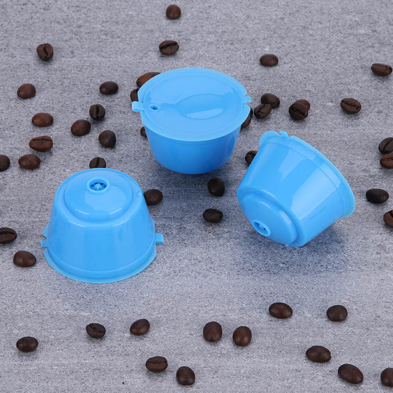 Colorful Refillable Dolce Gusto Coffee Capsule Nescafe Dolce Gusto Reusable Capsule Gusto Capsules Dolce Gusto Refill Set 3PCS