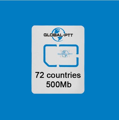 72 countries global-ptt Sim card 4g Europe America Africa Asia Australia internet telecom mobile internet chip POC walkie talkie