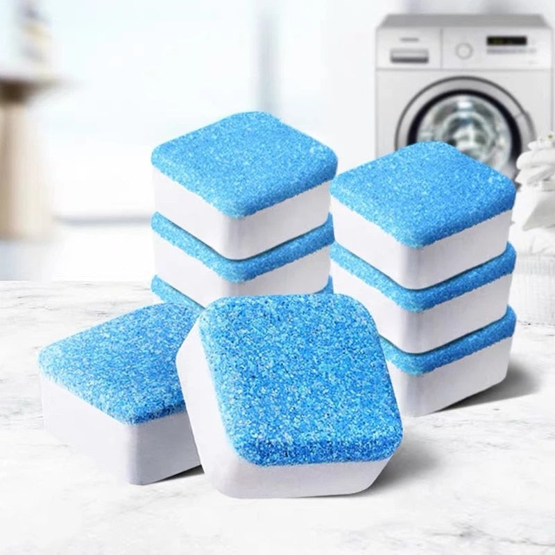 20Pcs Washing Machine Clean Effervescent Tablet Efficient Sterilize Mildew Deodorant Remove Dirt Decontamination Home Deep Clean