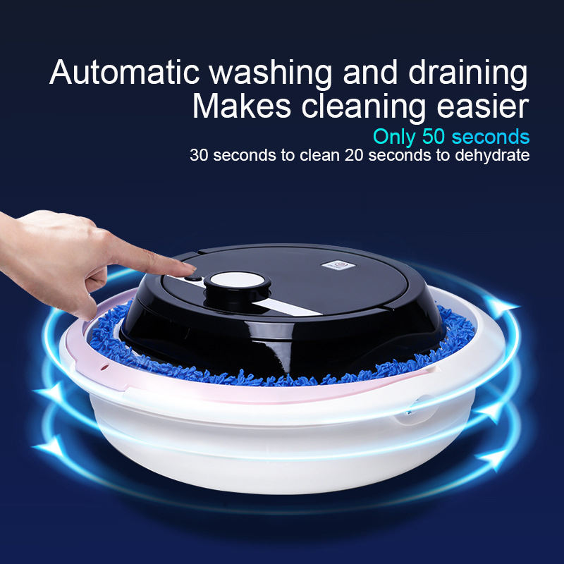 Xiaomi Smart Sweeping and Mop Robot Vacuum Cleaner Dry and Wet Mopping Rechargeable Robot Home Appliance with Humidifying Spray