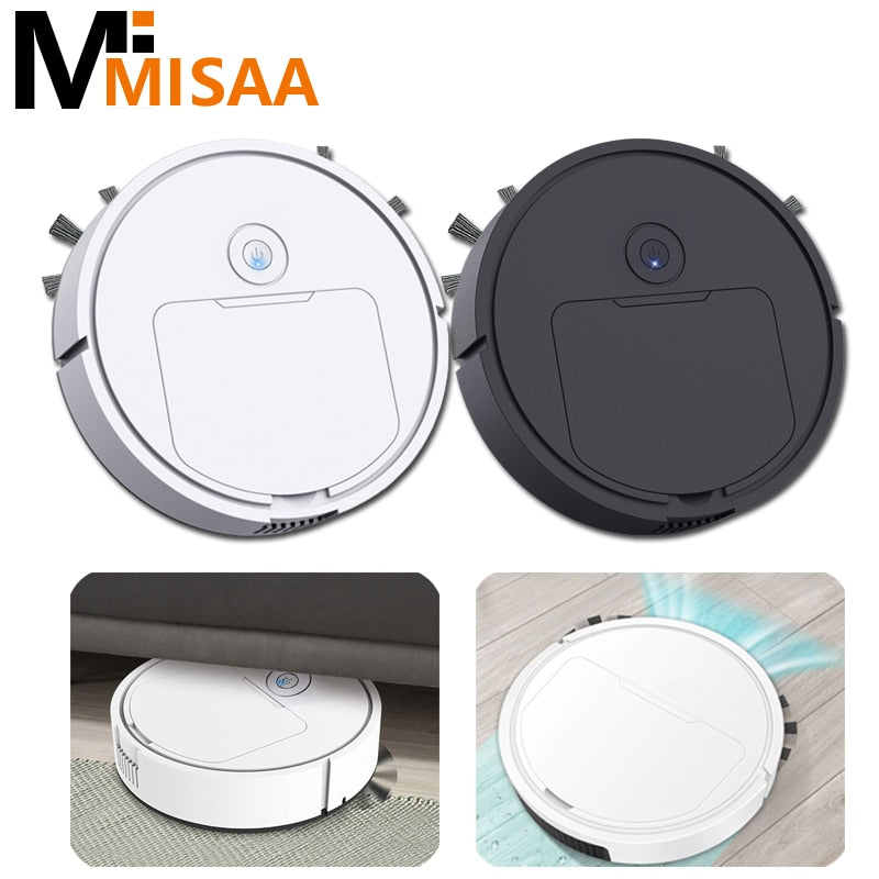 Smart Sweeping Robot Vacuum Cleaner Low Noise Floor Sweeper Dust Catcher Carpet Cleaner Wireless Portable Household Appliance