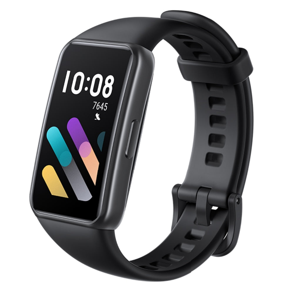 Global Version HONOR Band 7 smartwatch,Automatic SpO2 Monitor Smart Watch,1.47" AMOLED,Heart Rate Monitor,2-week battery life