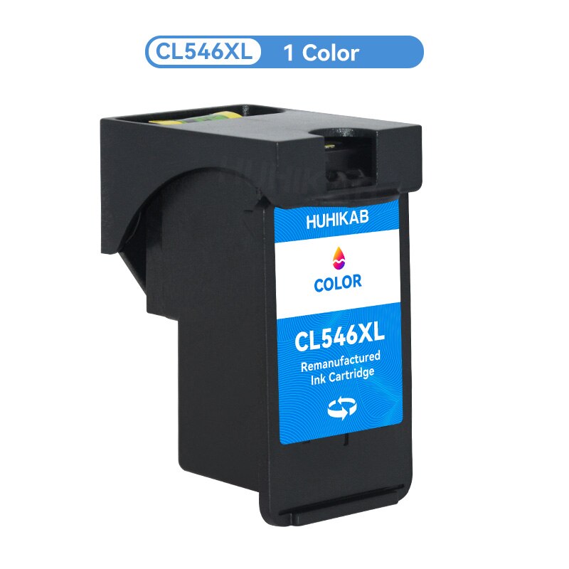 HUHIKAB Compatible PG545 CL546 PG 545 CL 546 Ink Cartridge Replacement For Canon IP2800 IP2850 MG2400 MG2450 MG2455 Printers