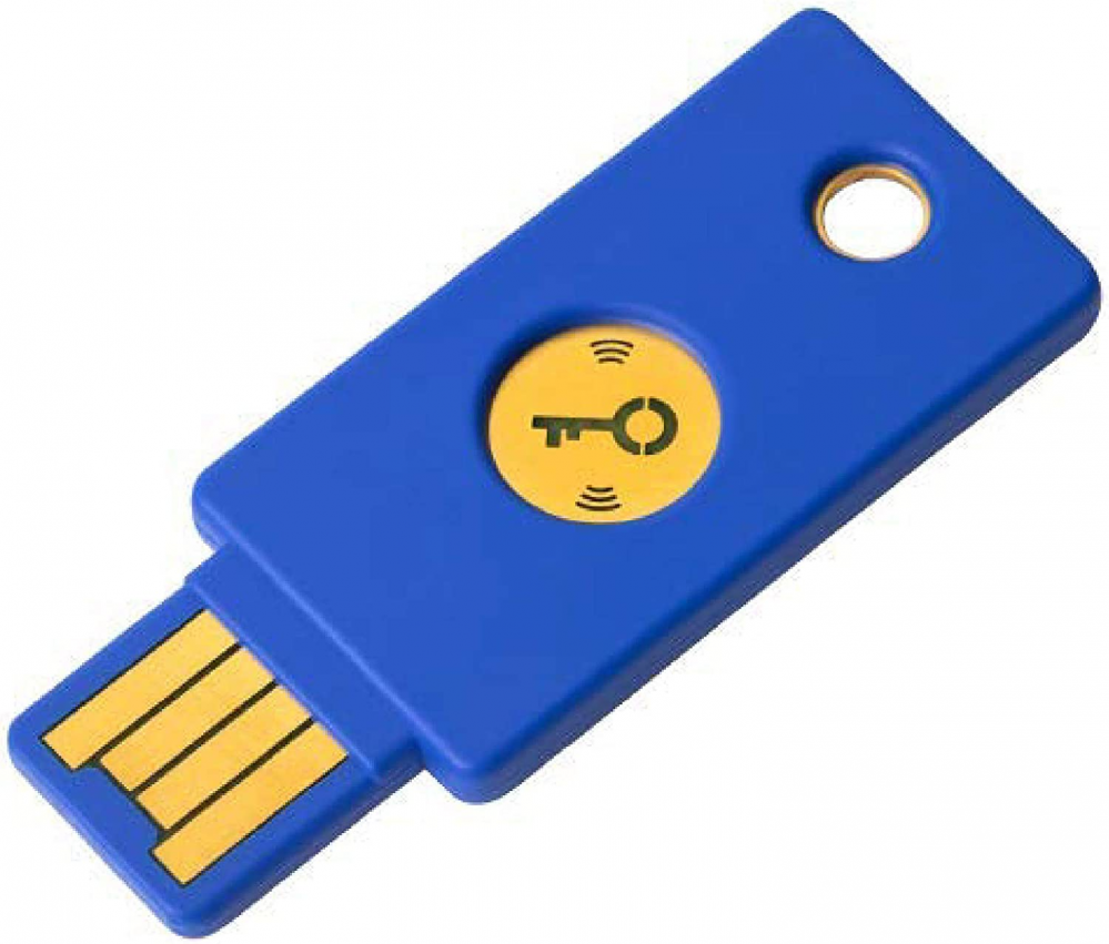 Yubico Yubikey Security Key NFC,Two Factor Authentication USB and NFC – FIDO U2F and FIDO2 Certified