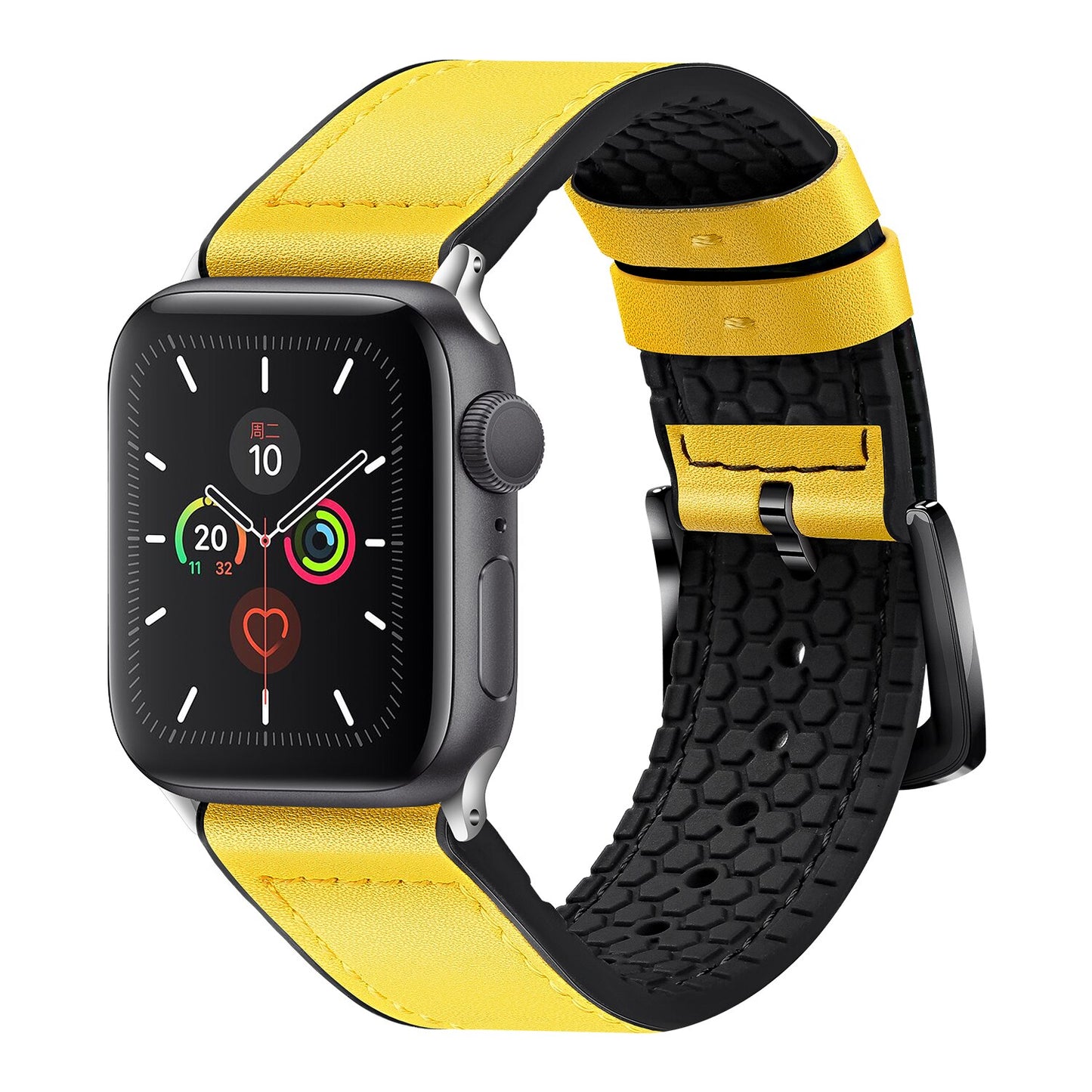 iWatch Strap For 44mm 42mm 40mm 38mm Leather Strap Bracelet Correa Watchband For Smart Watch iWatch Series 5 4 3 2 1 44mm Band