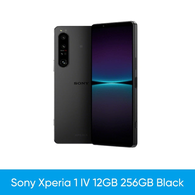 Sony Xperia 1 IV 5G Smartphone Global Version Snapdragon 8 Gen 1 5000mAh Battery IP65 water resistance 6.5" 120Hz OLED display