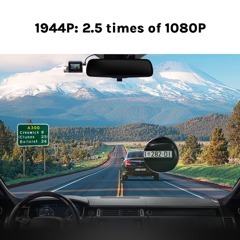 70mai A500S Dash Cam Pro Plus+ 1944P 140FOV 70mai Car DVR Support Rear Cam WIFI Built-in GPS ADAS 24h Parking Surveillance
