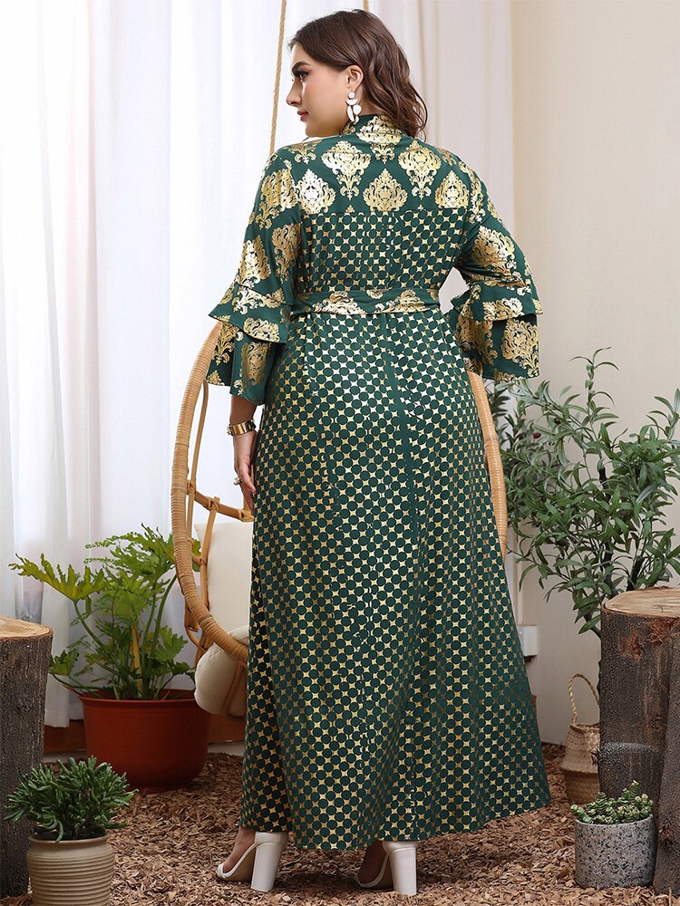 TOLEEN Women Plus Size Large Maxi Dress 2022 Summer Luxury Chic Elegant Long Muslim Turkish Party Evening Festival Robe Clothing