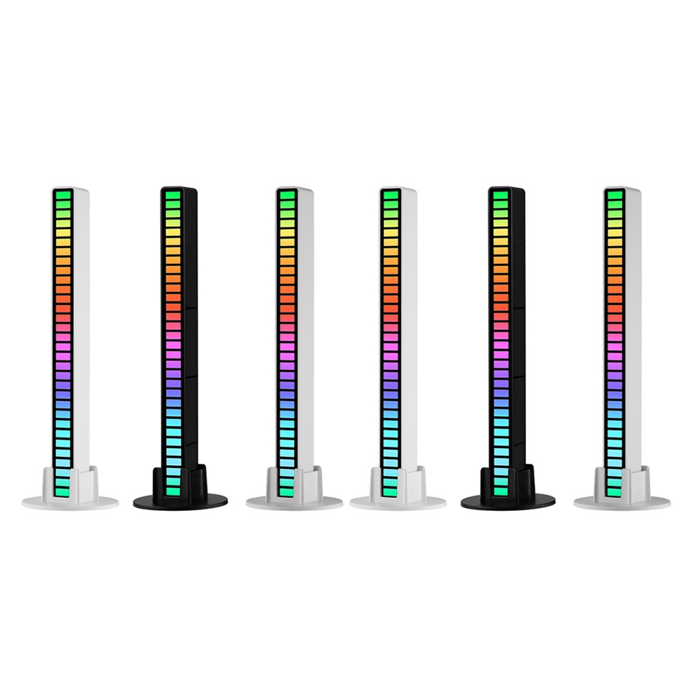 RGB Voice Control Synchronous Rhythm Light Internet Popular Colorful Music Ambient Light Car Desktop Induction Creative Led Pick