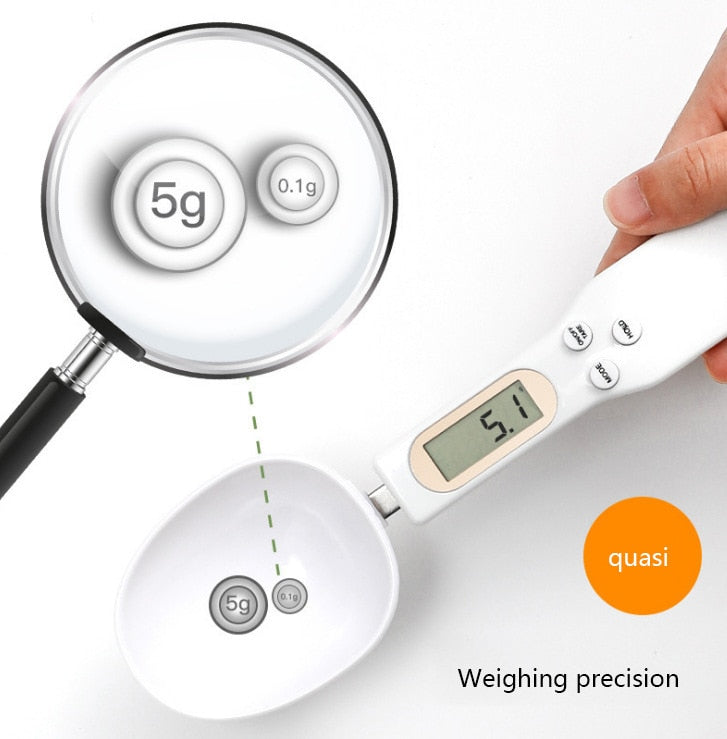 Chopstick Scale Weighing Spoon Kitchen Scale Electronic Measuring Spoon G Coffee Powder Scale Baking Scale Electronic Measuring
