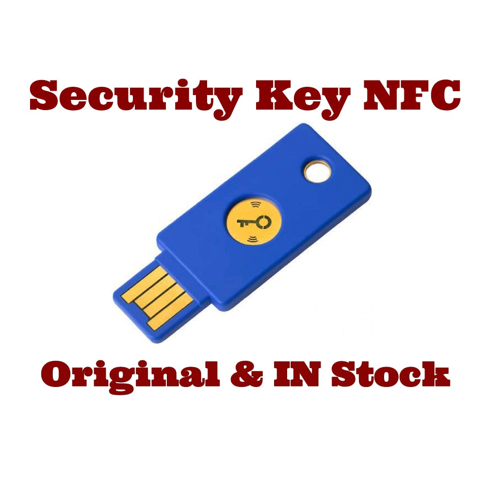 Yubico Yubikey Security Key NFC,Two Factor Authentication USB and NFC – FIDO U2F and FIDO2 Certified