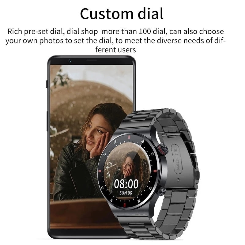 Xiaomi NFC Bluetooth Call Smart Watch Men Full Screen Sports Bracelet Waterproof ECG Health Monitor SmartWatch for IOS Android