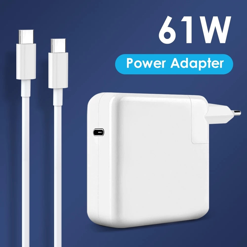 96W Mac Book Pro DP Charger USB C Charger Power Adapter For Microsoft Surface Pro 8 MacBook Air iPad Pro With USB C to C Cable