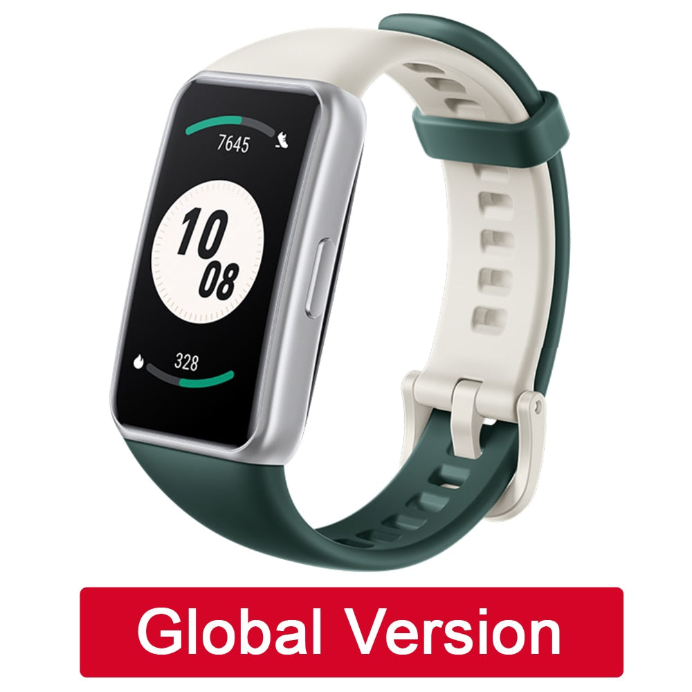 Global Version HONOR Band 7 smartwatch,Automatic SpO2 Monitor Smart Watch,1.47" AMOLED,Heart Rate Monitor,2-week battery life