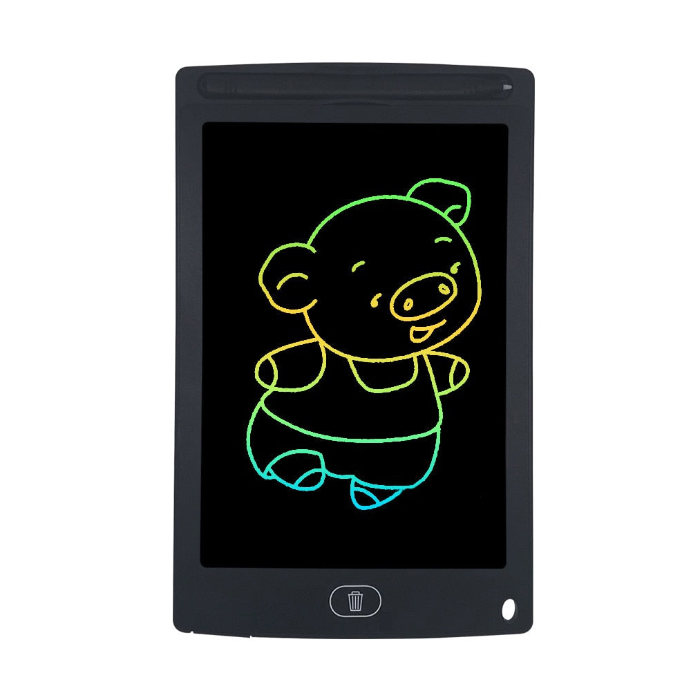 8.5-Inch Children's LCD Intelligence Early Education Online Class Learning Painting Writing Board Handwriting Board Light Energy