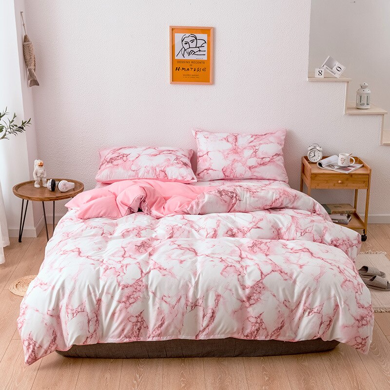 Concise Style Bedding Set Textile Bed Set No Sheets 3pcs Bedding Set Classic New Arrival Duvet Cover And Pillowcase