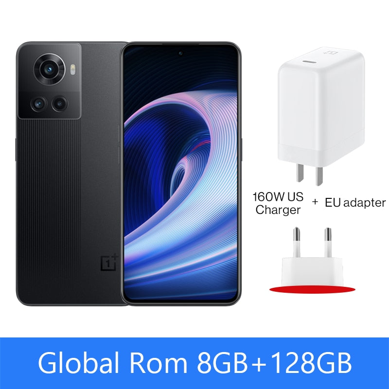 Global Rom OnePlus Ace 5G MTK Dimensity 8100 MAX 8GB 128GB Smartphones 150W Fast Charging 120Hz OLED 10R  Android Cellphone