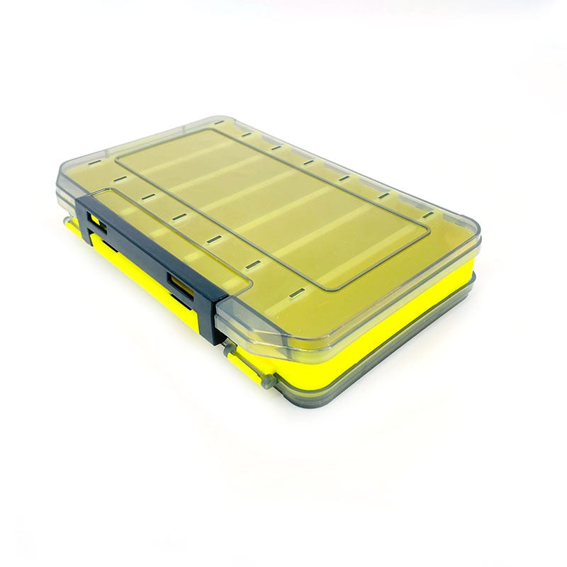 Large Capacity Portable Double-sided Storage Fishing Tool Box Tackle Boxes Plastic Bait Accessories for Wobblers Summer Tools