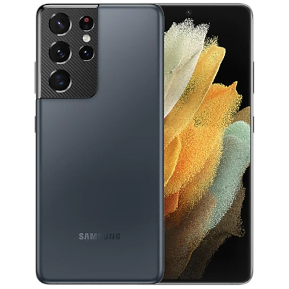 Original Samsung Galaxy S21 Ultra 5G G998U1 S21U 6.8" ROM 128GB RAM 12GB Snapdragon NFC Unlocked 5G Mobile Phone