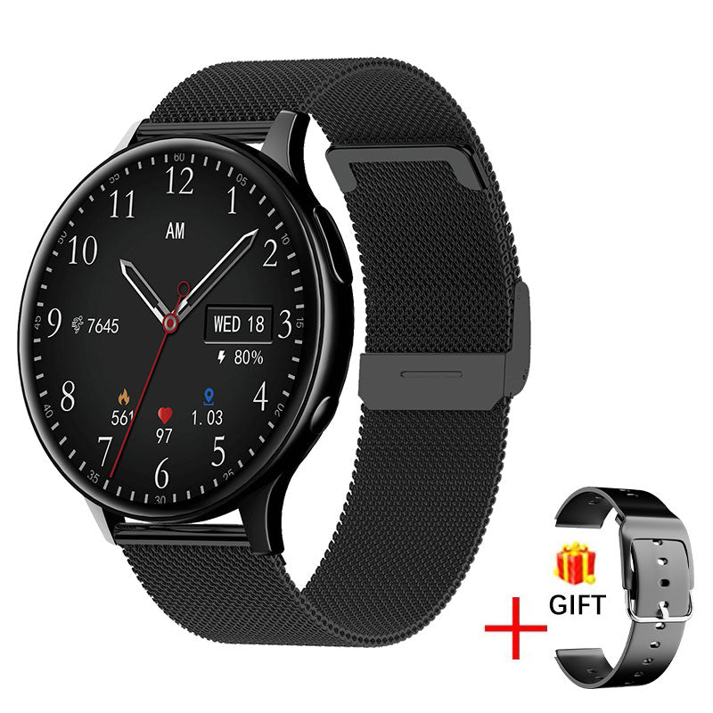 LIGE Watch For Men Voice Assistant 2022 NFC Smart Watch Bluetooth Answer Calling Smartwatch 1G Memory Local Music Storage Clock