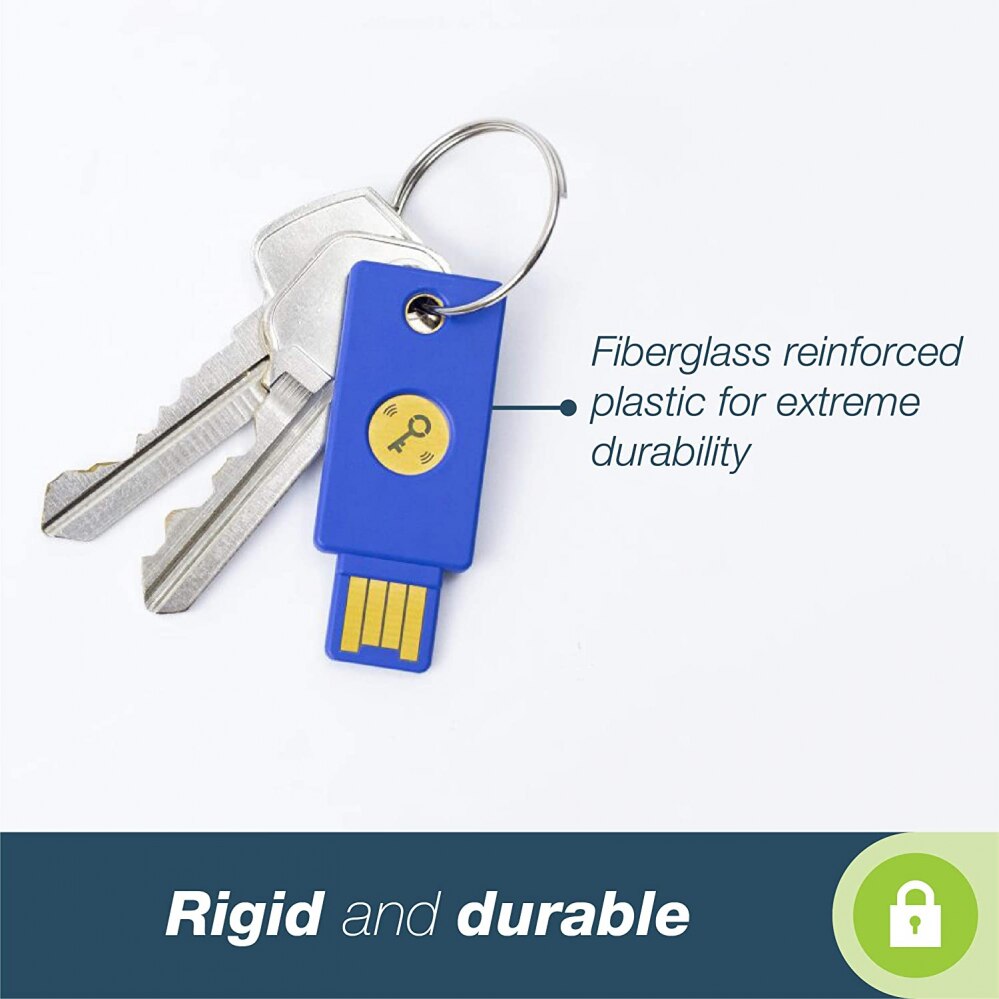 Yubico Yubikey Security Key NFC - Two Factor Authentication USB And