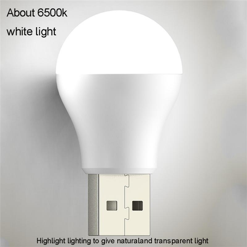 USB Plug Lamp Mini Night Light Computer Mobile Power Charging Small Book Lamps LED Eye Protection Reading Light Desk Lighting