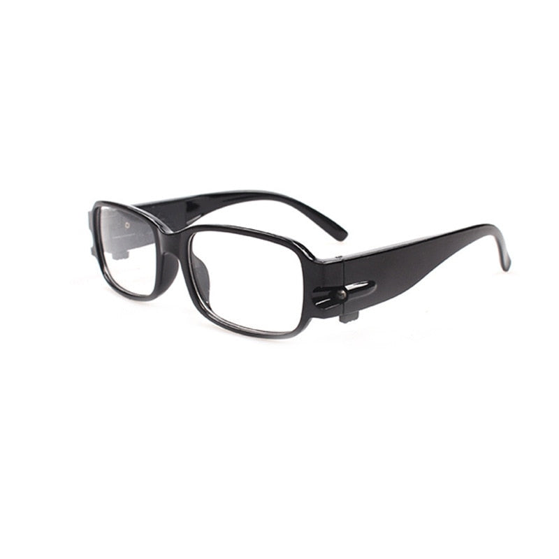 LED Light Reading Glasses Clear  +1.00 +1.50 +2.00 +2.50 +3.00 +3.50 +4.00 Diopter Night Presbyopic Glasses