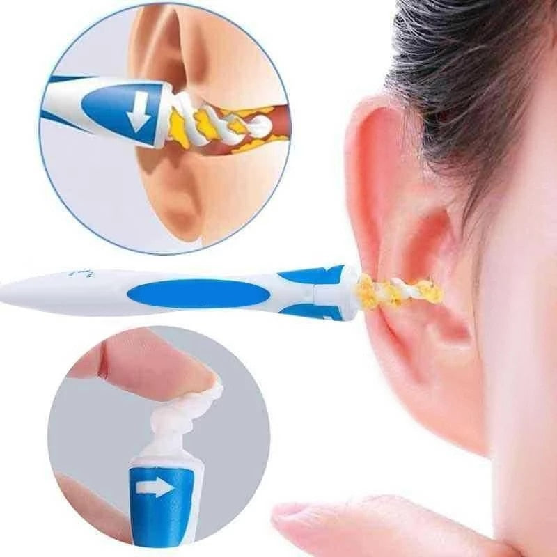 Ear Cleaner Ear Wax Removal Tool Silicon Ear Spoon Tool Set 16 Pcs Care Soft Spiral For Ears Cares Health Tools Cleaner