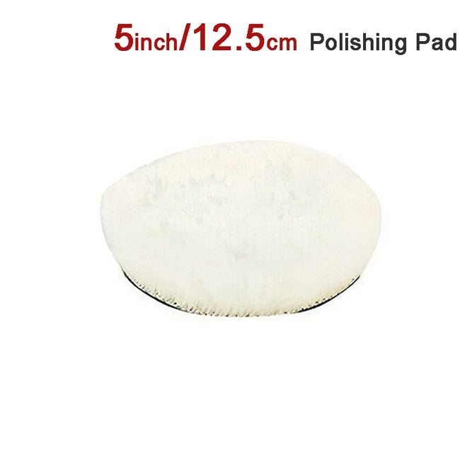 3/4/5 inch Polishing Kit Polishing Pad Car Waxing Sponge Disk Wool Wheel Auto Paint Care Polisher Pads Car Gadget