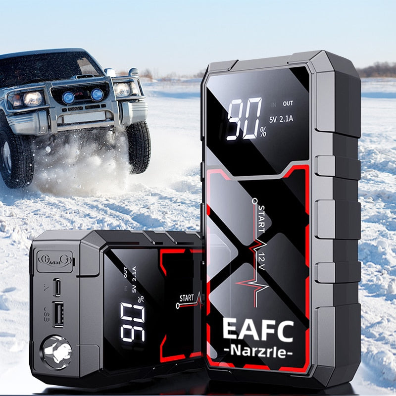 EAFC Car Jump Starter Power Bank 600A Car Battery Charger Auto Emergency Booster Starting Device Jump Start