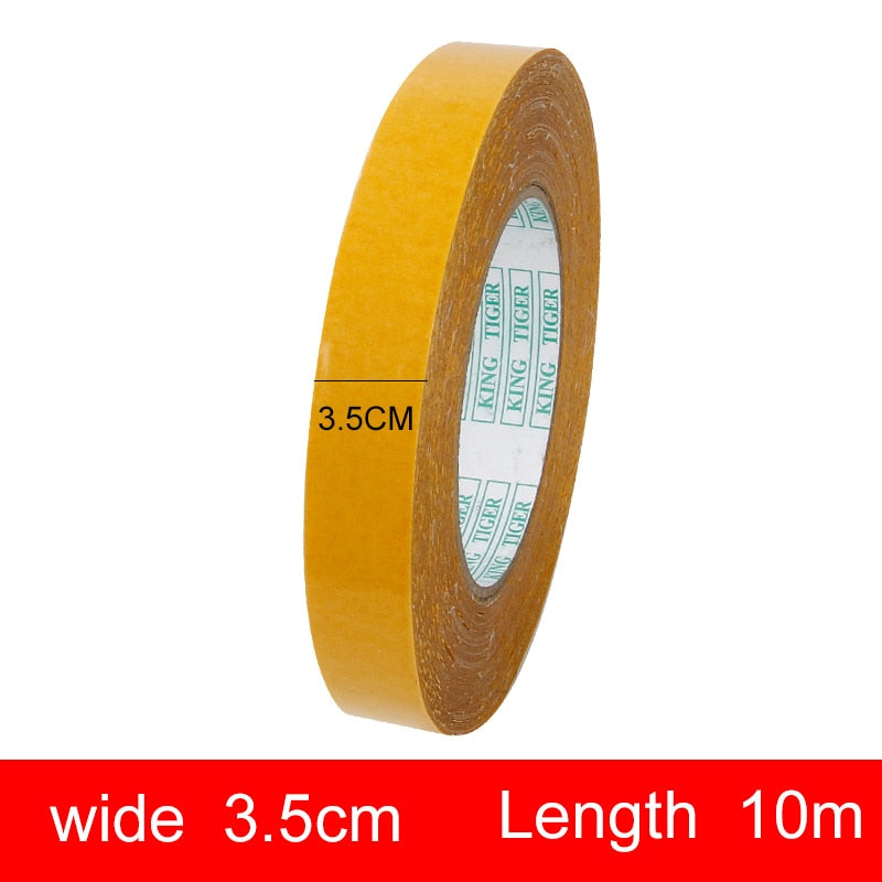Strong Fixation Of Double Sided Cloth Base Tape Translucent Mesh Waterproof Super Traceless High Viscosity Carpet Adhesive