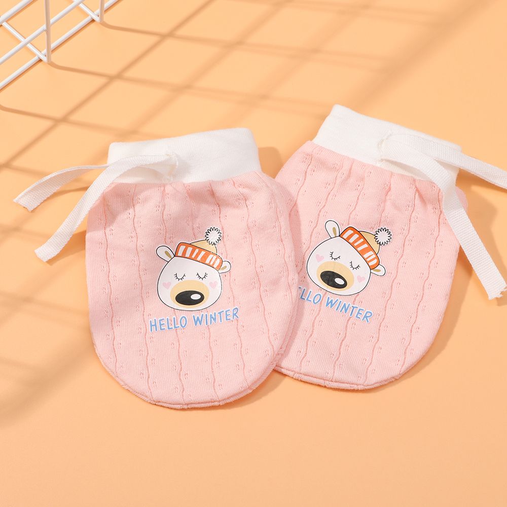 Breathable Infant Accessories Summer Newborn Mittens Full Glove Protection Face Scratch Baby Anti Scratching Gloves