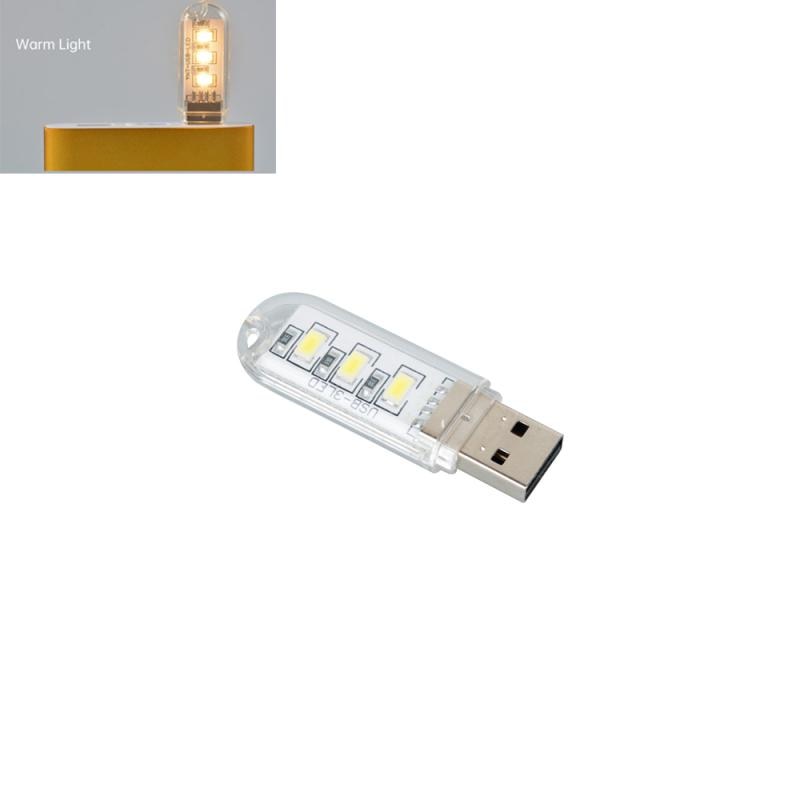USB Plug Lamp Mini Night Light Computer Mobile Power Charging Small Book Lamps LED Eye Protection Reading Light Desk Lighting